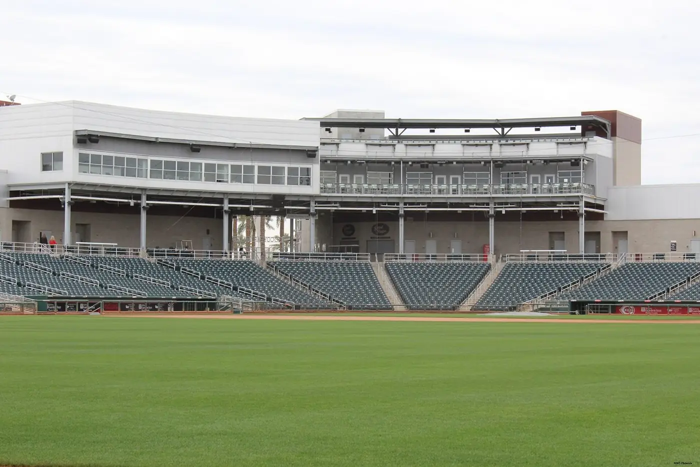 Goodyear Ballpark stadium and its field